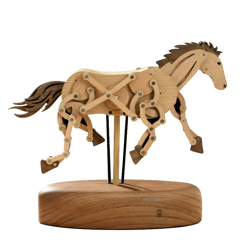 

Creative Year of the Horse Ornament New Year's Gift Holiday Gift Wooden Handmade Goods
