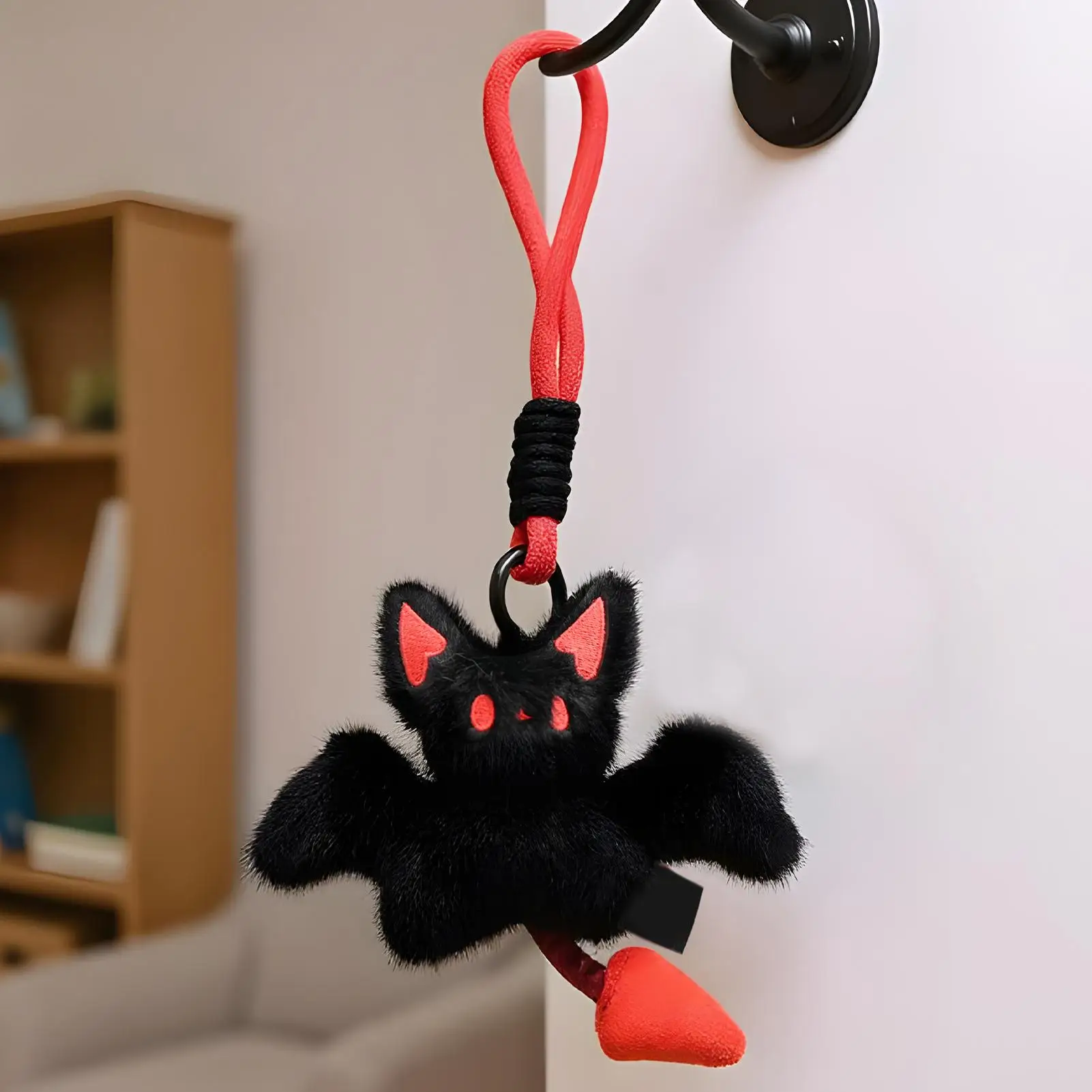 Stuffed Animal Bat Bunny Plush Bat Stuffed Animal Plush Decor Adorable Soft Doll Backpack Decoration Charm For Children Girls