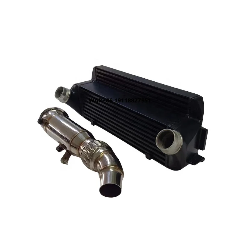 

For Racing Cars Aluminum High Performance Hot Sell F20, F30 Intercooler Auto Cooling System 10 Sets Silver Black