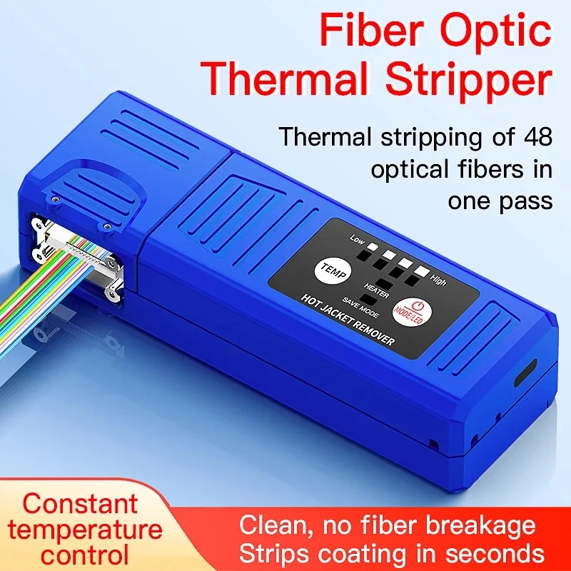 

Термический стриппер COMPTYCO S8 для оптоволоконных лент и многожильных кабелей, нагревательный инструмент для зачистки оптоволоконных кабелей