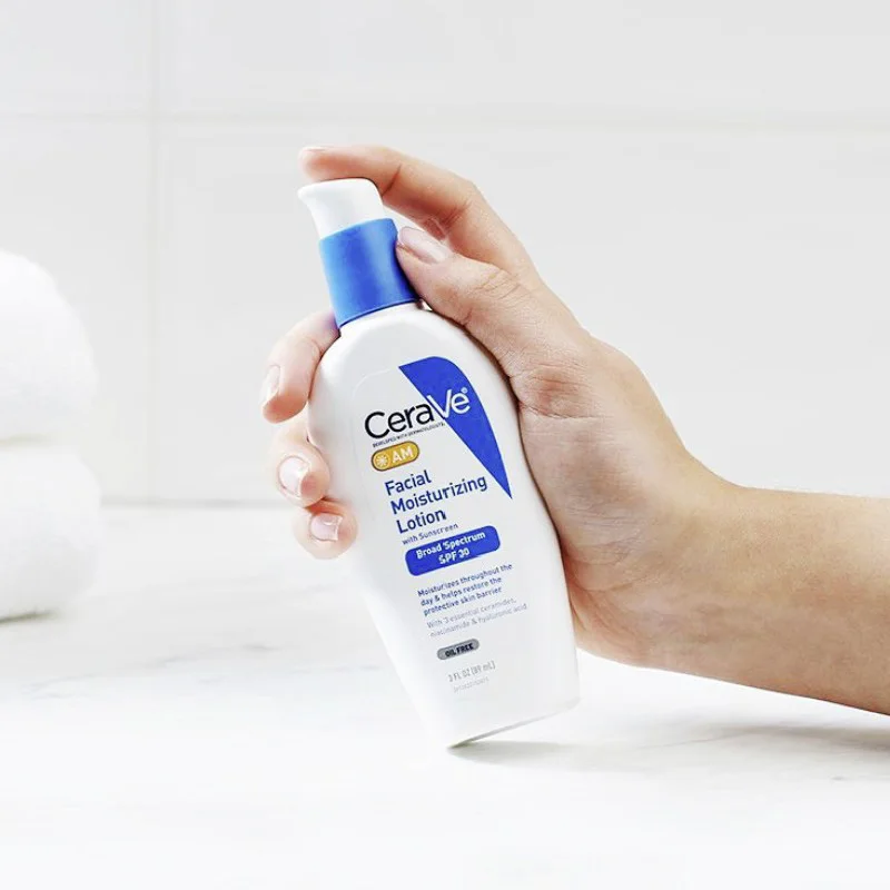89ml Cerave SPF 30 Face Cream Facial Moisturizing Lotion Nicotinamide Hyaluronic Acid Essence Hydrating Skin Whitening Woman 2