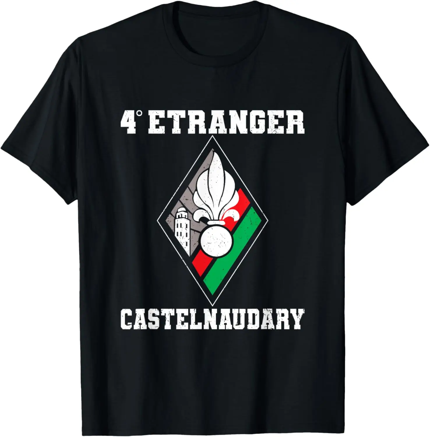 Armée Militaire Française Etrangere Troupe T-Shirt Short Sleeve Casual 100% Cotton Shirt