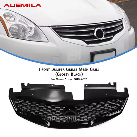 Car Front Bumper Grille Racing Grill Hood Mesh Grid For Nissan Altima 2010 2011 2012