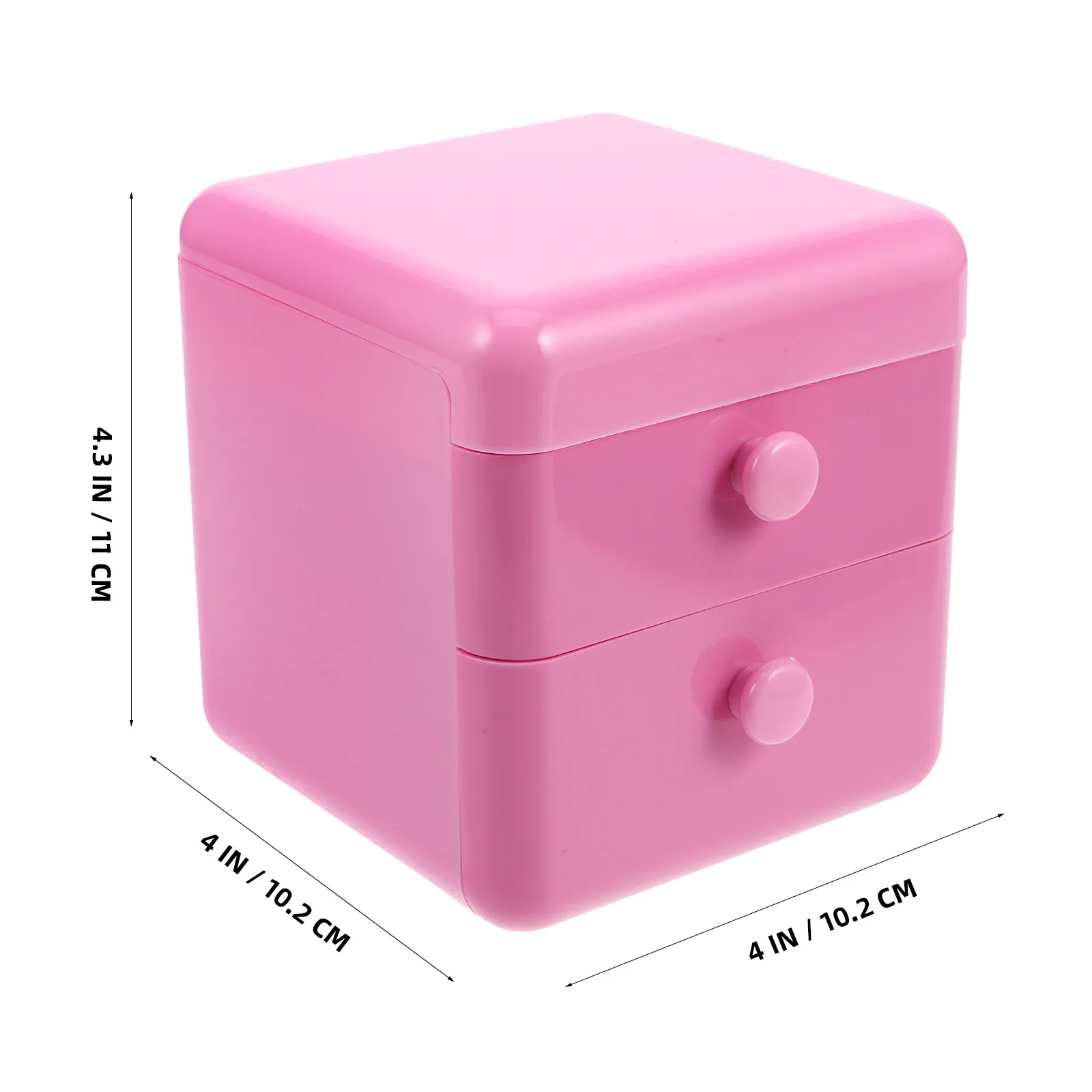 Stylish Jewelry Box with Drawer for Rings Necklaces Earrings Home Vanity Dresser Countertop Storage Organizer Small