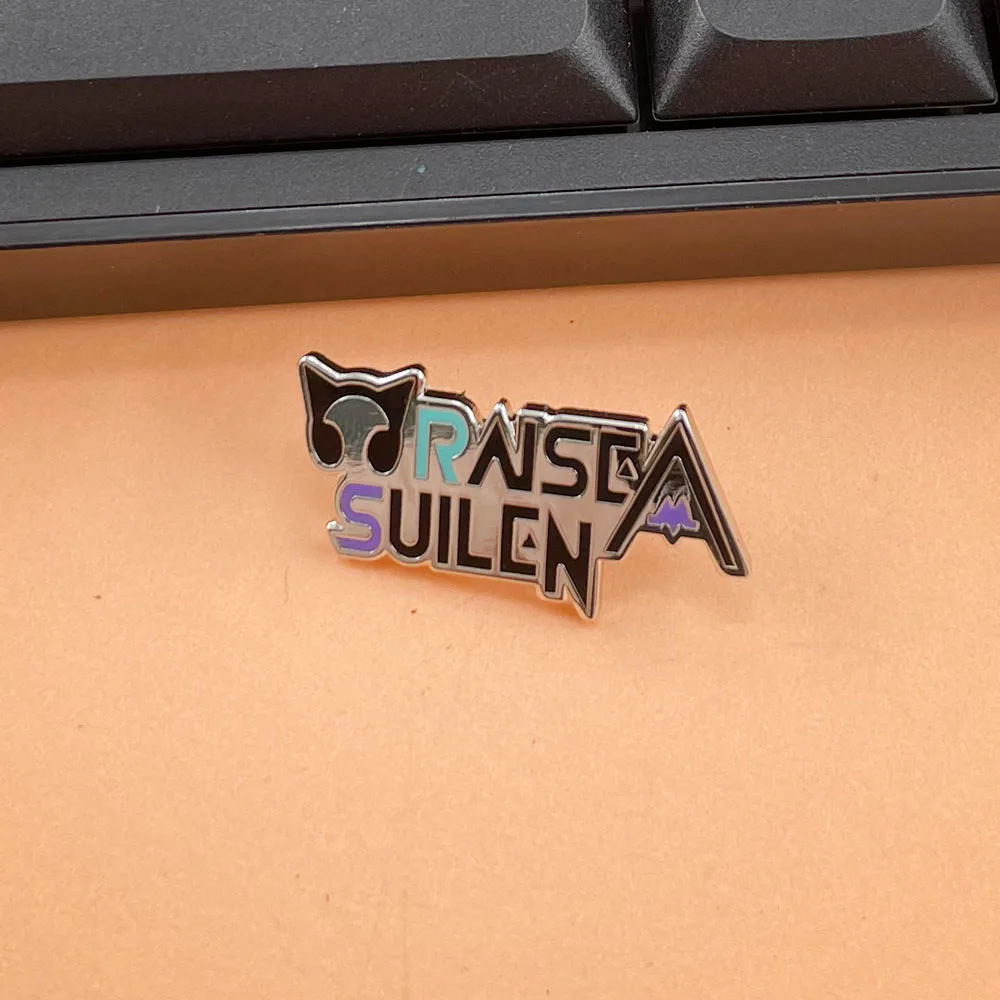 Anime BanG Dream Brooch Rock Band RAISE A SUILEN Logo Badge Anime Merchandise Metal Pin Fashion Accessory Fan Gift