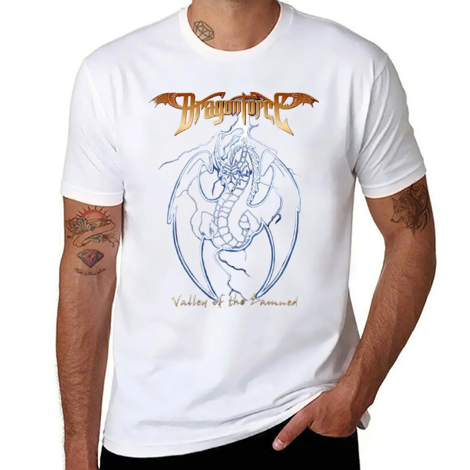 

Dragonforce - Valley of the Damned T-Shirt Soft Anti-Shrink Cotton Tee