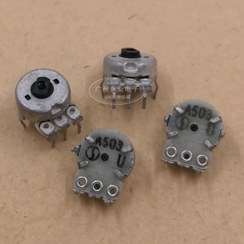2 Piece Precision Fine Tuning R09N Toy Aircraft Model Single Potentiometer A50K A503 3 Feet