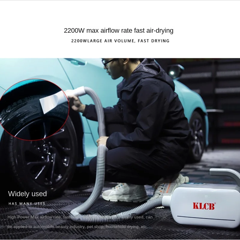 Pengering Udara Panas Kecantikan Mobil Cuci Mobil Toko Cepat Kering Tikar Lantai Interior Meniup Air Alat Alat Memegang Vakum