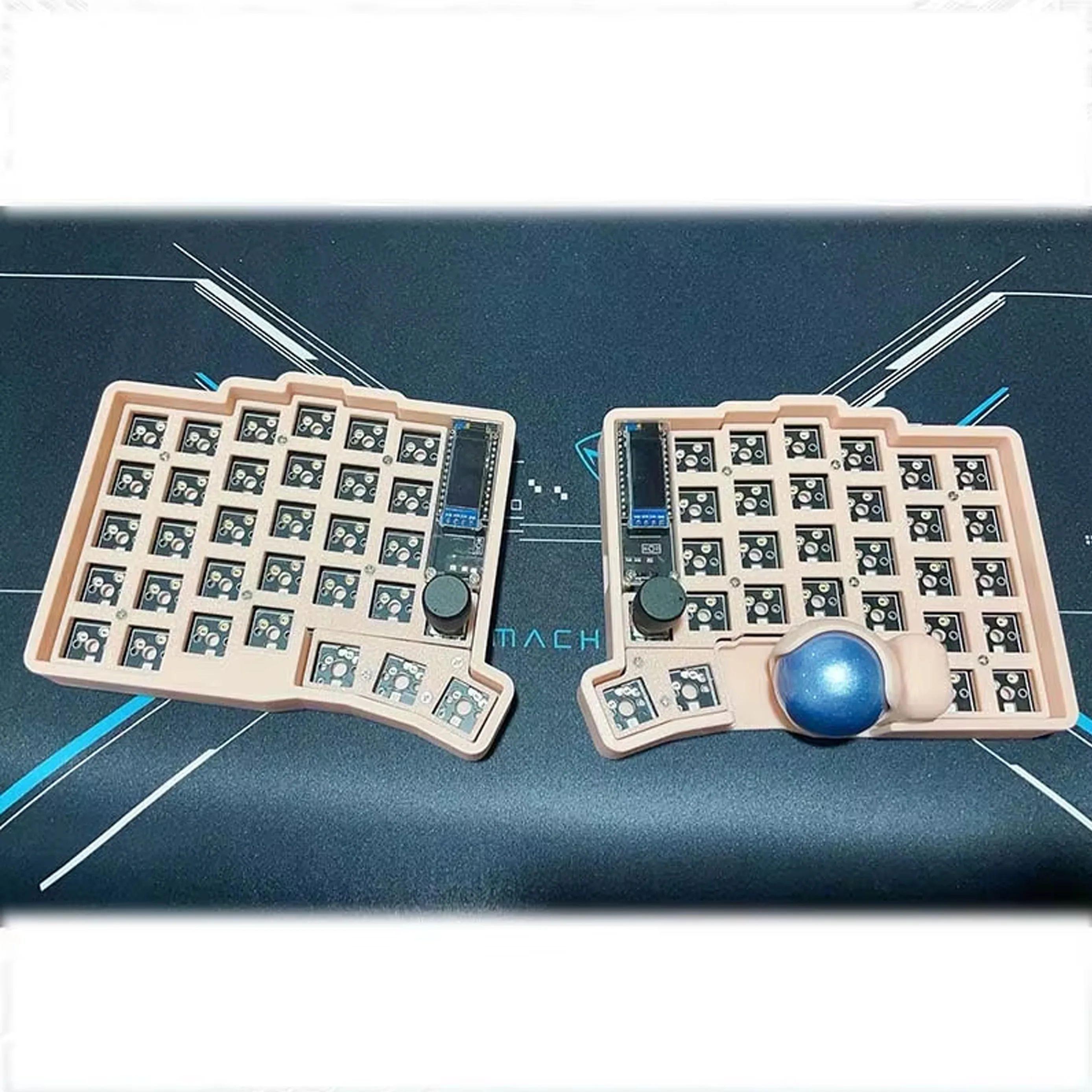 Keyball 39/44/47/59 スプリットキーボード RGB MX/Choc キャンセル