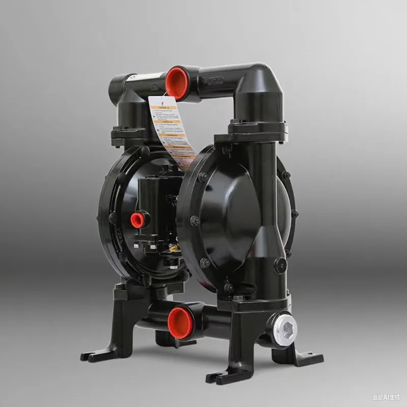 1.5 Inch Aluminum Alloy  Pneumatic Double Diaphragm Pump 120PSI for Industry OEM Metal Vacuum Usage PD15A-BAS-STT