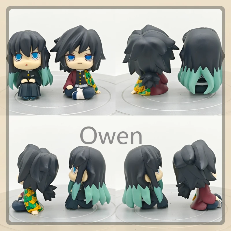 Tomioka Giyuu Anime Demon Slayer: Kimetsu No Yaiba estatuilla Tokitou Muichirou figura de acción PVC modelo colección de estatuas juguete para regalo