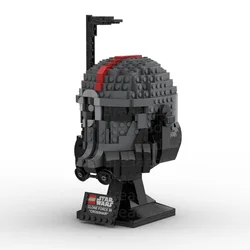 MOC-79958 Crosshoir (colección de Cascos), modelo de bloques de construcción empalmado, juguete, rompecabezas, regalo para niños