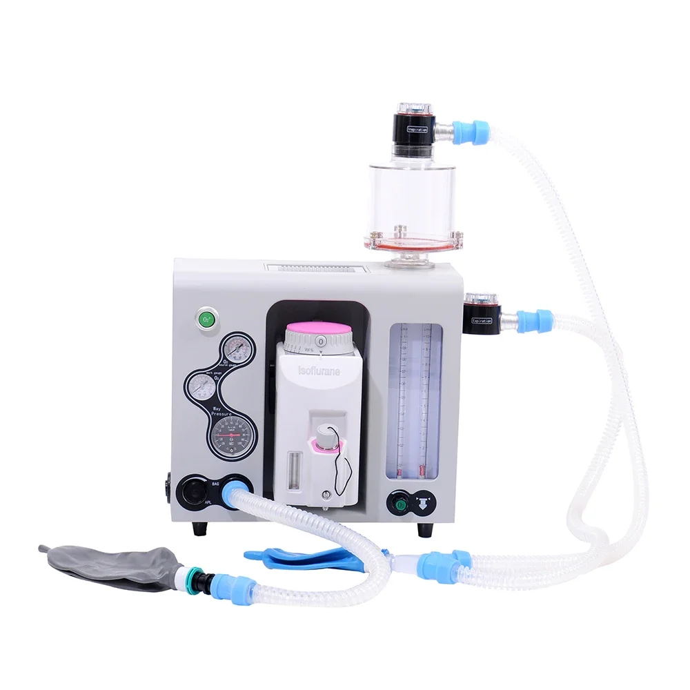 Professional veterinary equipment LTSP15V portable veterinary anesthesia machine with vaporizer