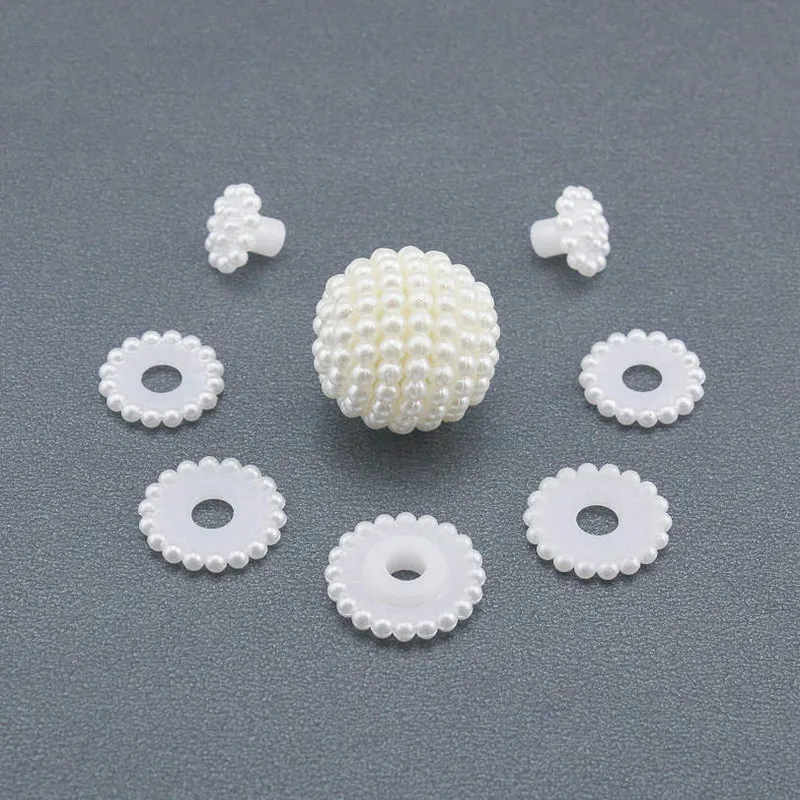 5-150Pcs/Lot Adjustable Acrylic Bayberry Beads Imitation Pearl Round Loose Bead DIY Necklace&Bracelet Jewelry Craft Gift Making