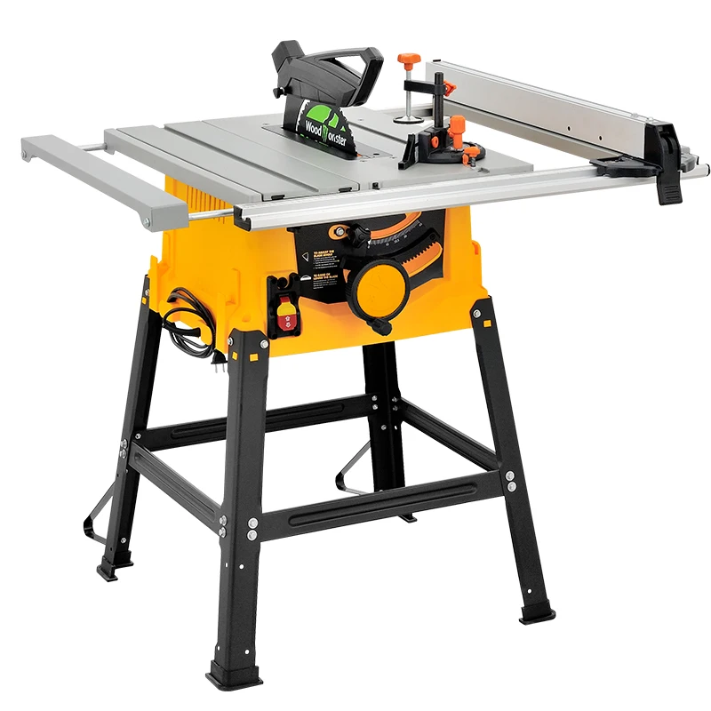 LUXTER Table Saw 255mm 10 Inch Wood Cutting Dust Free With Extension Portable Woodworking Machine