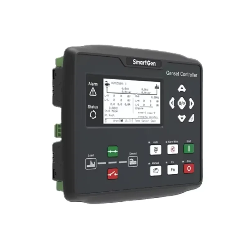 وحدة تحكم المولد المتوازية Smartgen HGM9510N الجديدة RS485 CANBUS مع وظيفة التحكم GOV AVR