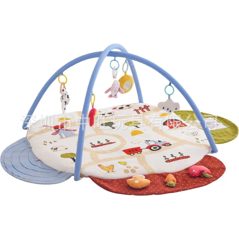 Batola Baby Fitness Rack Newborn Gift Box Toy Baby Climbing Mat Indoor Crawling Mat