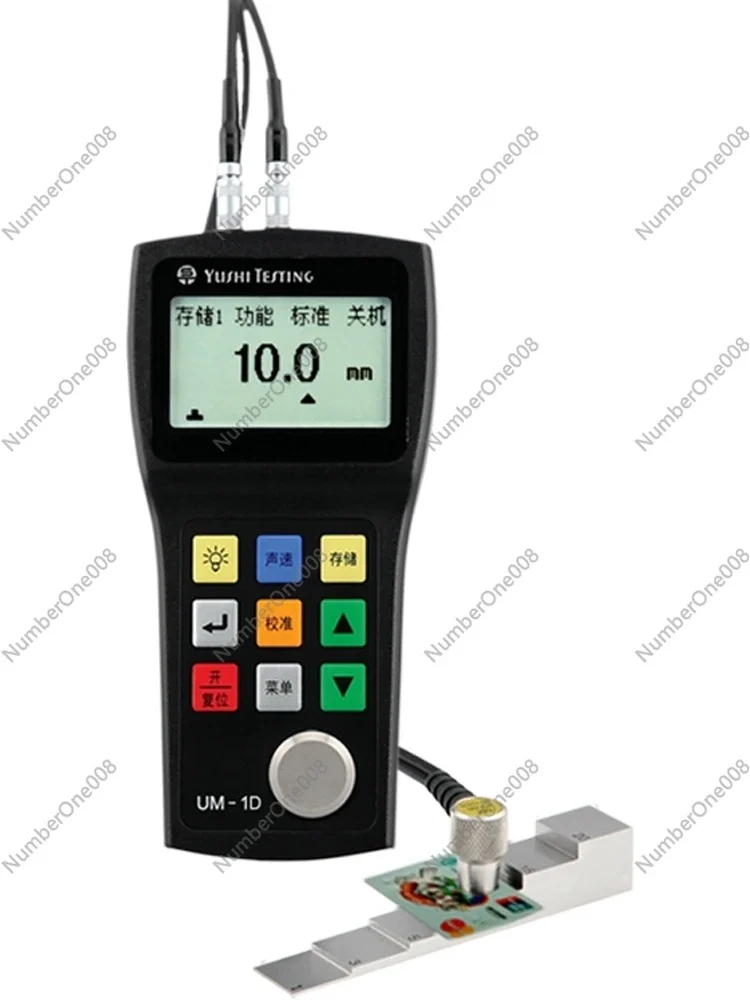 

Penetrating Coating Ultrasonic Thickness Gauge UM-1D Metal Thickness Gauge 0.1mm Accuracy Measurement Steel Plate