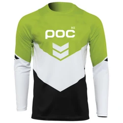 POC Men Cycling Jersey MTB Downhill T-shirt Racing Sport Bicycle Shirt Ropa Ciclismo Team Bike Jersey Cycling