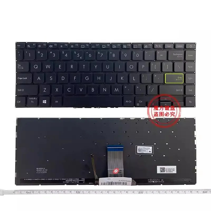 New US Keyboard for ASUS ADOL14EA ADOL14EA113 ADOL14EQ Redolbook14F Laptop Backlight Keyboard