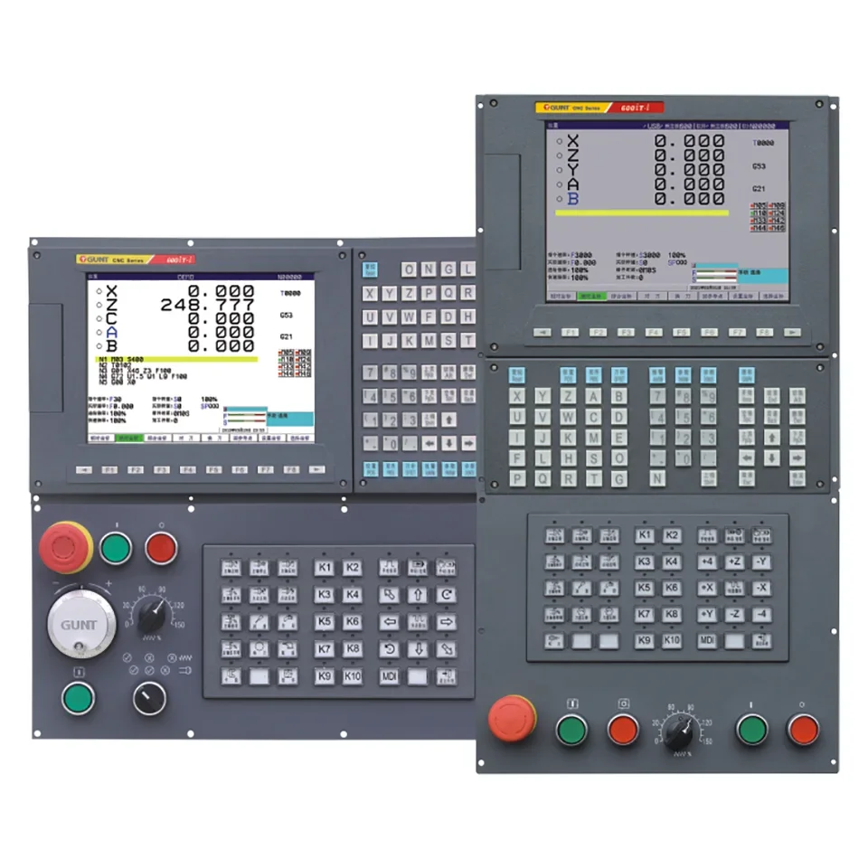 

GUNT-600iT-i 2-5 Axis Bus turning milling compound CNC system CNC controller