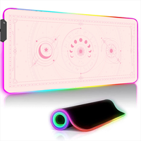 Pc Gamer Xxl Mouse Pad Oracle-pink 900x400 Desk Mat Gaming Setup Accessories Desktops Rgb Mousepad Keyboard Extended Office Mats