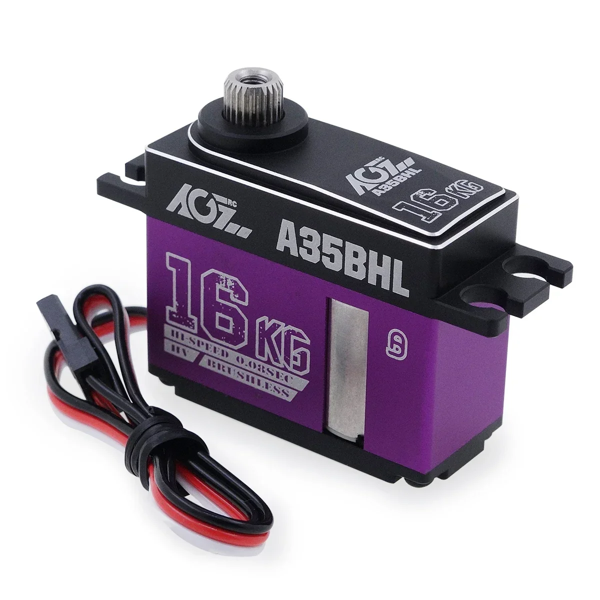 AGFRC A35BHL Programmable Brushless16KG 0.08Sec HV Metal Gear Mini Digital Aircraft Servo