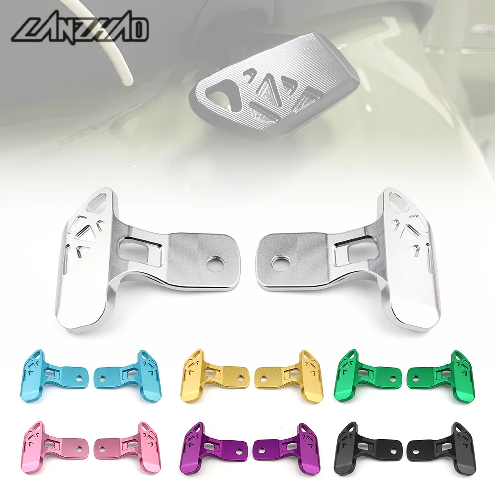 Haltegriff hinten, Parkhandhalter, Griffe, CNC-Aluminium-Zubehör für VESPA Sprint Primavera GTS GTV
