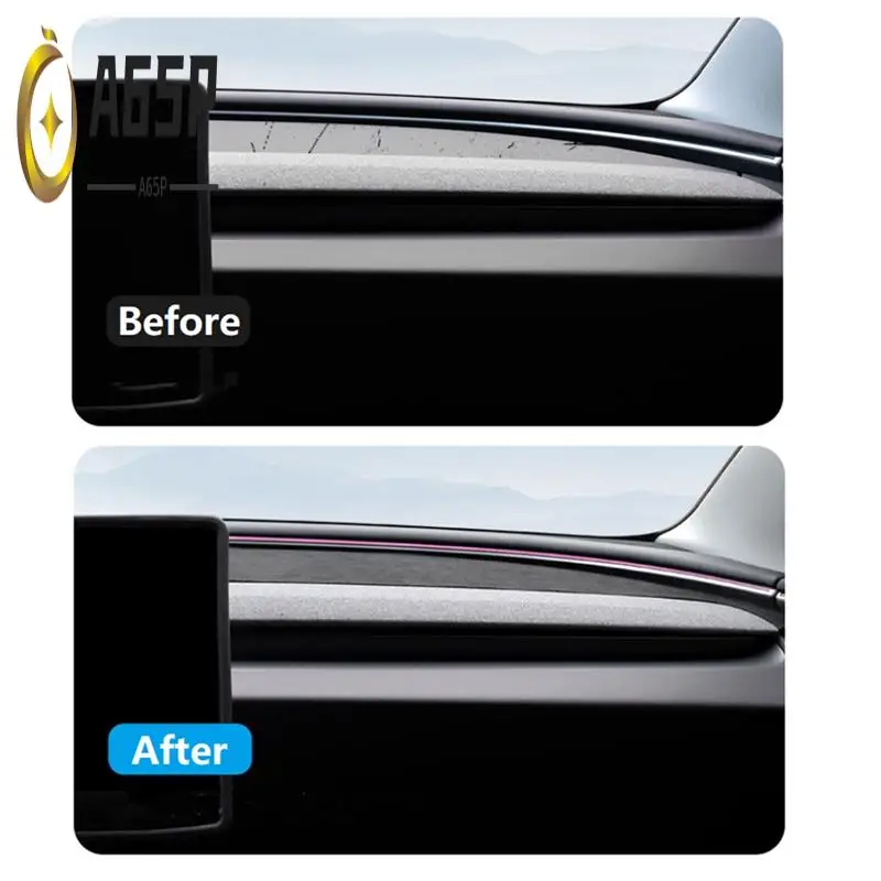 

A65P-For Tesla Model 3 Highland 2024 Dashboard Cover Pad Sunshade Protector Anti-UV Dash Mat Sun-Shading Non-Slip Cover