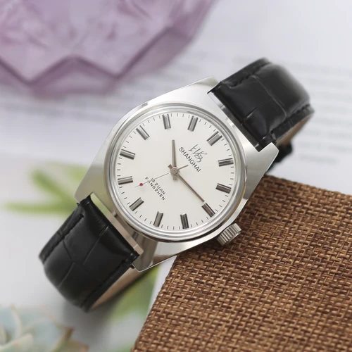 Imagen 2 del producto Relojes Shanghai Esfera estéril Diseño Bauhaus 36 mm Relojes de pulsera mecánicos para hombres Drop Shipper 7120