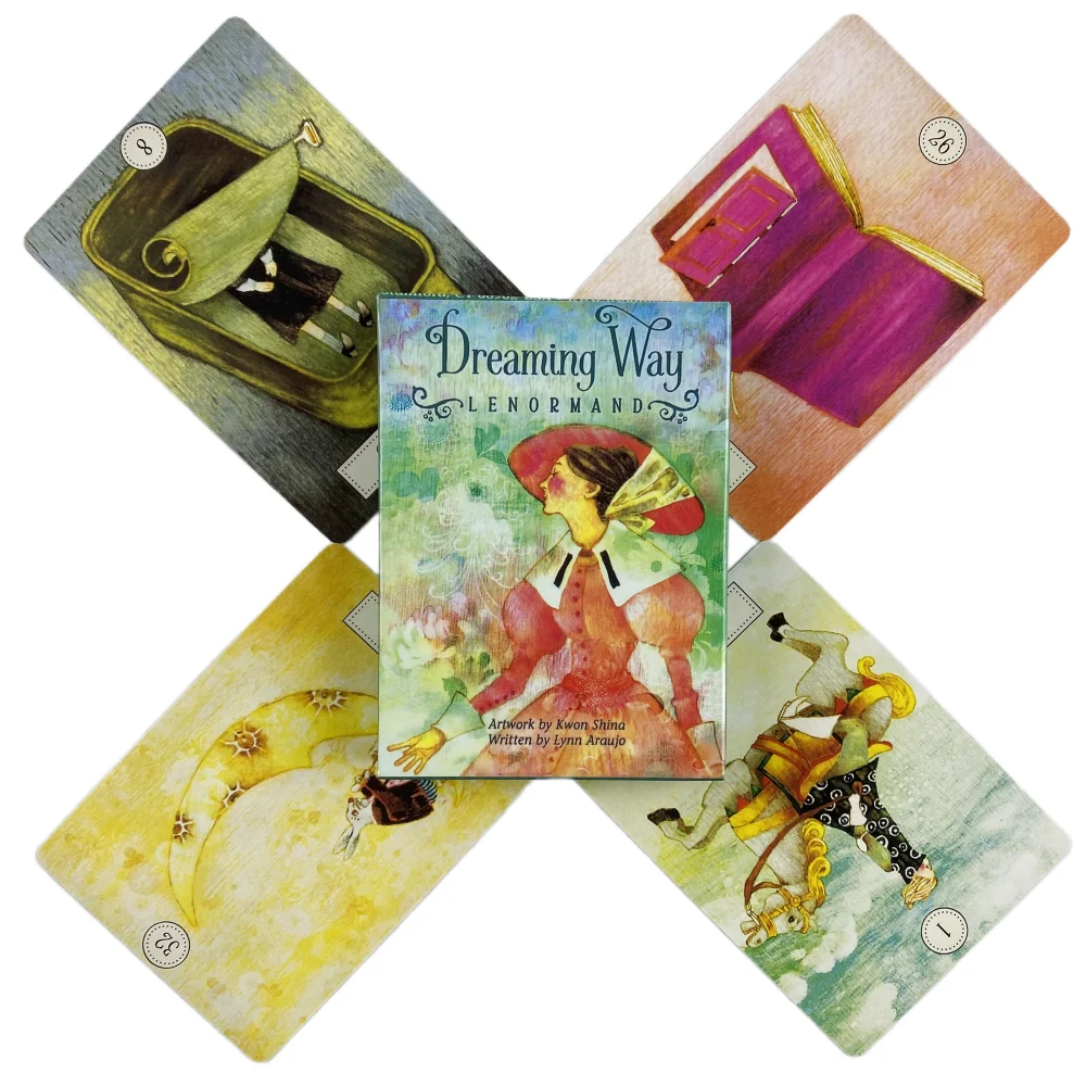 Dreaming Way Lenormand Oracle Cards A 36 English Visions Divination Edition Deck Borad Games