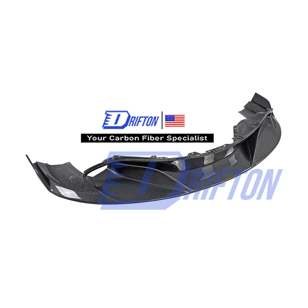 

[free ship] Dry Carbon Fiber Car Front Bumper Lip For Mclaren 720S RYFT Style Bodykit
