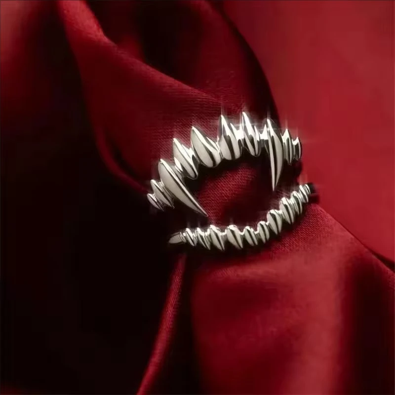 New Game Baldur\'s Gate 3 Rings Cosplay Astarion Vampire Props Adjustable Metal Jewelry Accessories Ring Halloween Xmas Gift ﻿