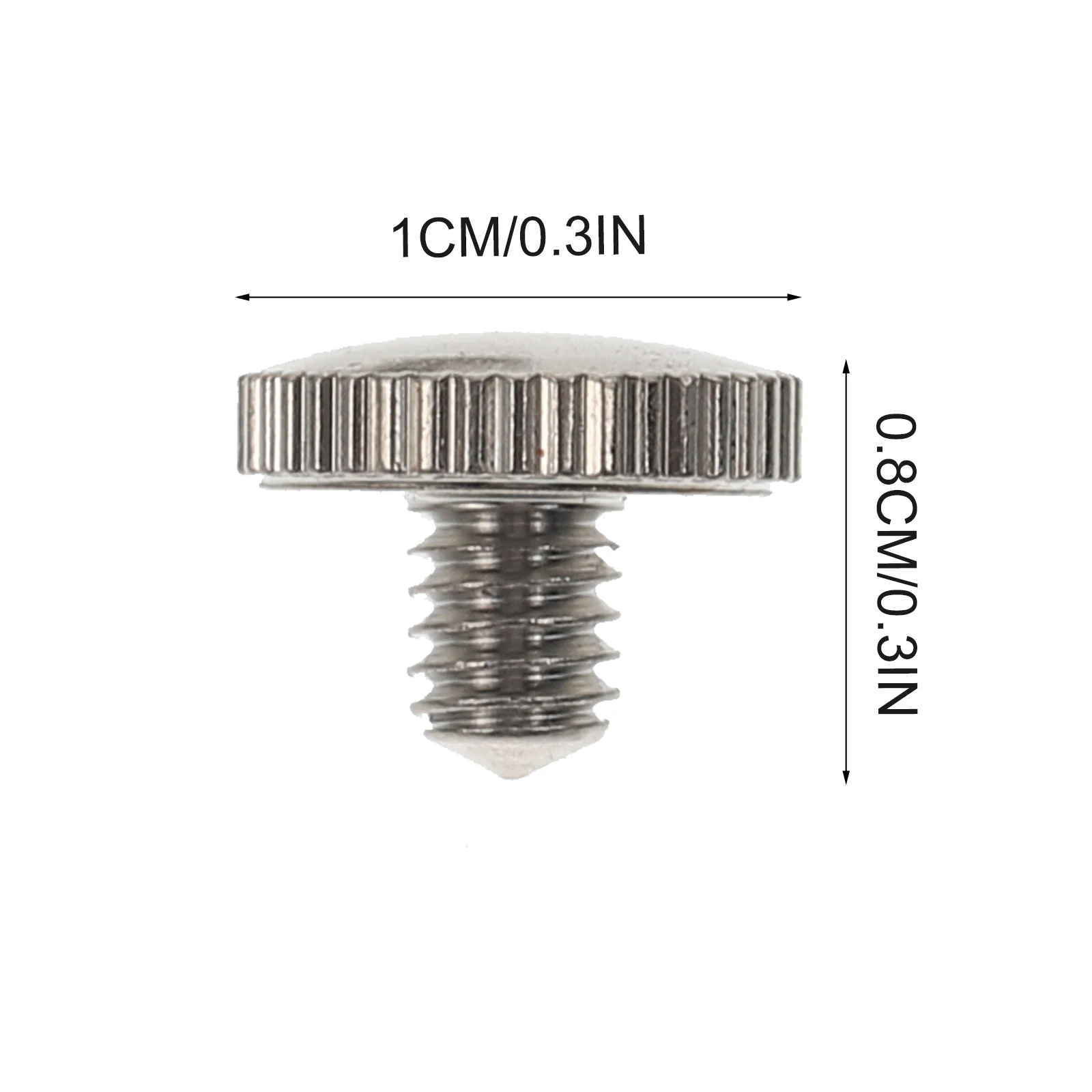

5Pcs Metal Trumpet Screws High-Quality Easy Installation Professional Accessory Silver