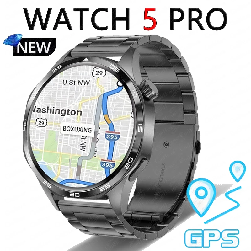 

Новые умные часы Huawei Watch 5, спортивный компас, NFC, Bluetooth-вызов, водонепроницаемые, мониторинг здоровья, пульс, погода, сна, умные часы