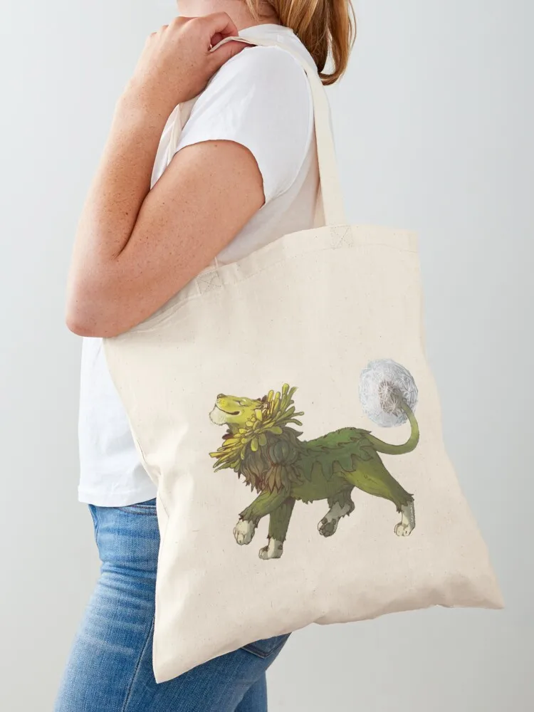 A dandy lion dandelion Tote Bag Eco bag ecological bags Big bag