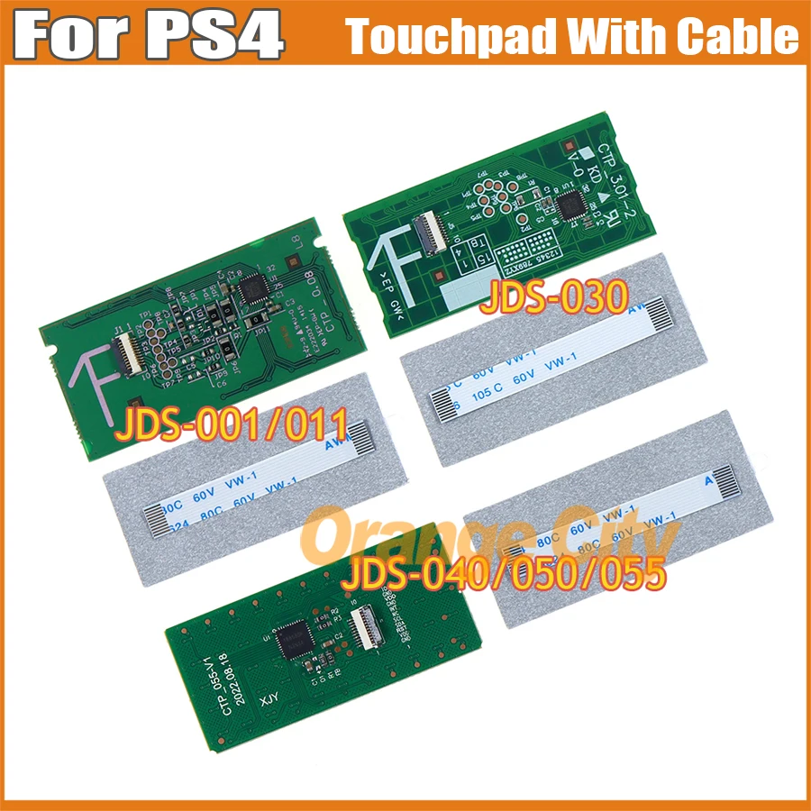 

20Sets Console Touch Pad For PS4 Playstation4 011 030 040 050 Handle Touch Pad with 10Pin Flex Cable Accessories Repair Part