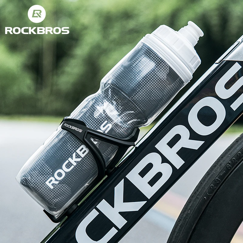 ROCKBROS Cycling Insulated Water Bottle Thermal Drink PP5 Silicone 670ml Fitness Outdoor Sports Bicycle Portable Water Kettle