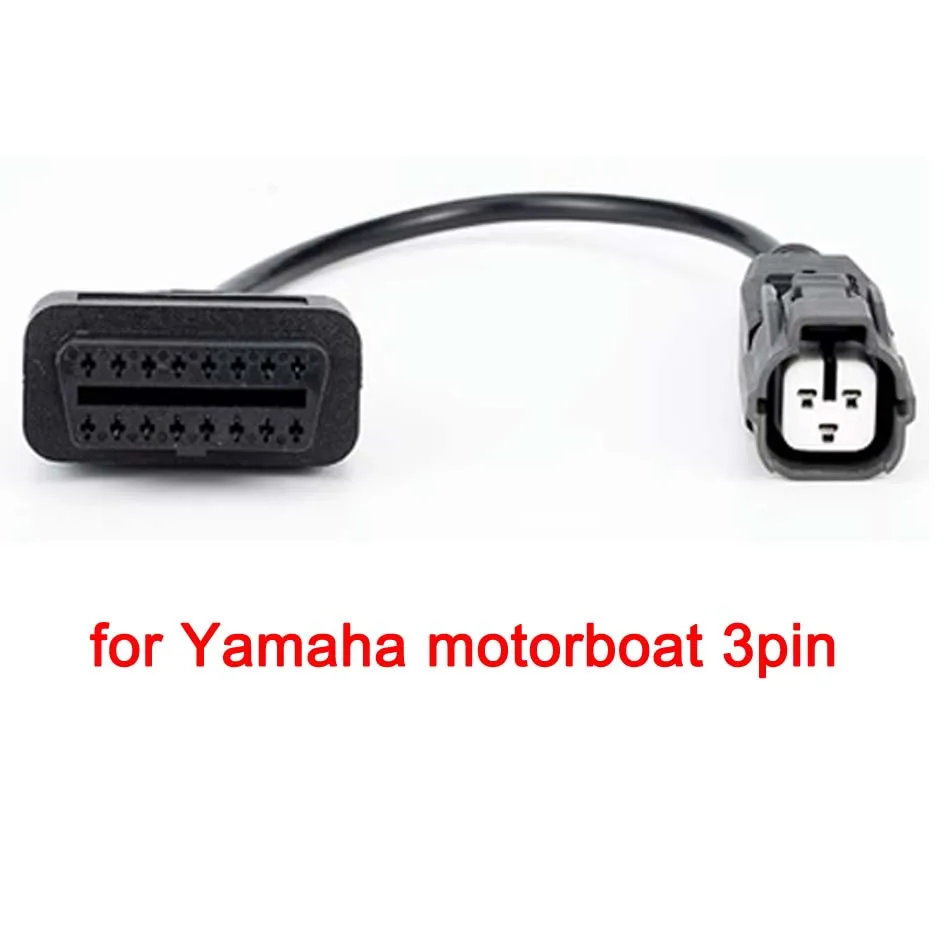 Motorcycle OBD2 For Ymaha motorboat 3pin /Benalli 6pin /CFMoto 3PIN /Husqvarna 6pin/Housing 4pin OBD2 K CAN Jumper Extend Cable