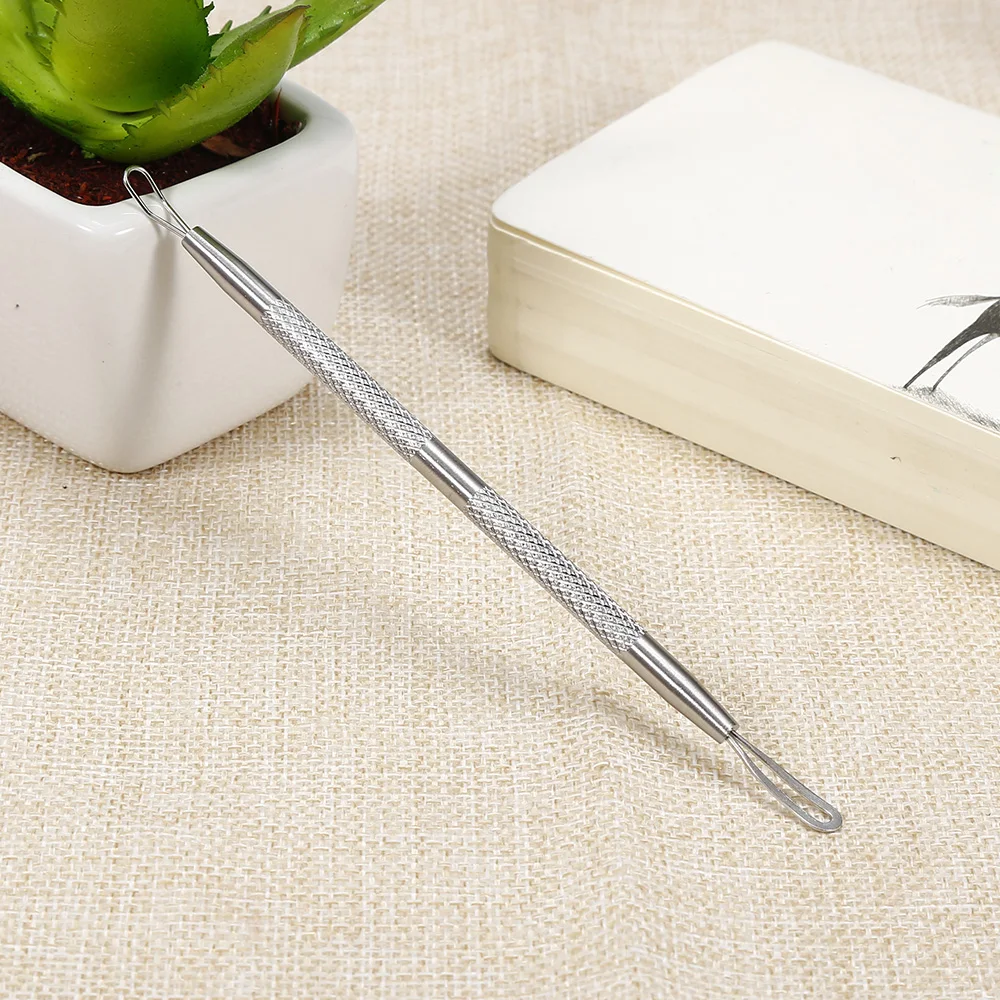 Double Headed Acne Needle Blackhead Remover Cleaner Acne Stainless Steel Blemish Needle Spot Extractor Skin Care Tool TSML1