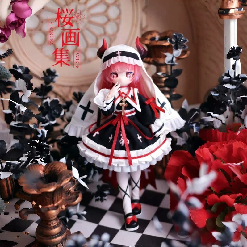 

New Cherry Blossom Art Collection Bjd Blind Box 12-Point Movable Figurine Toy Gift For Women Collectible Doll Accessories