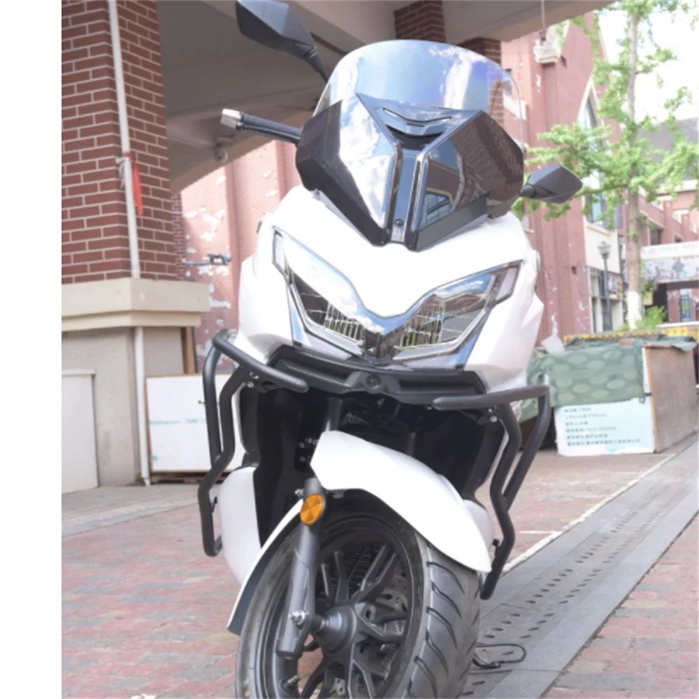 

FOR QJMOTOR FORT250 FORT 250 Urban Edition Bumper Modification Front and Rear Anti Drop Bars Exhaust Pipe Bumper Luggage Rack