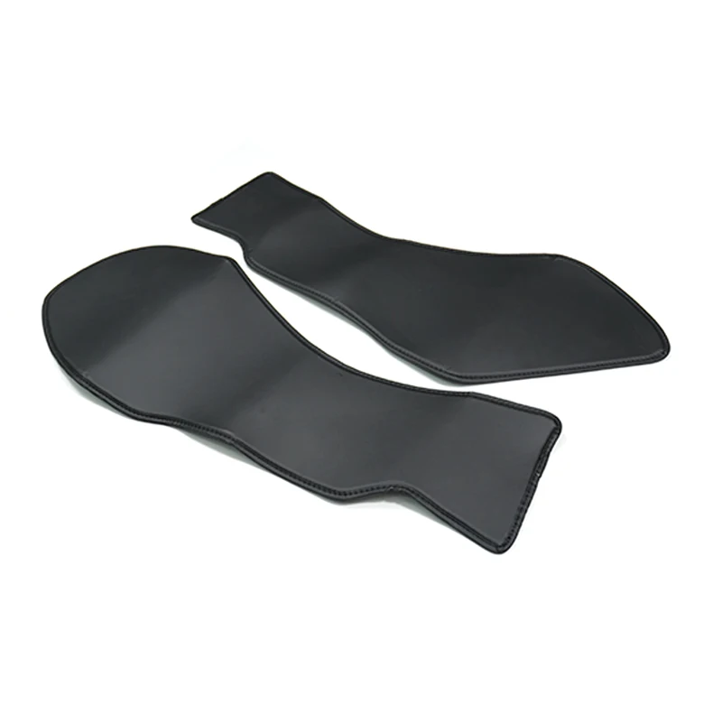 Fits 2021-2023 Model 3 Center Console Two Side Panel Anti Kick Pad Defense Protector Leather Cover plate view 2
