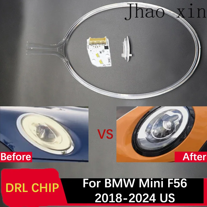 

White Light for BMW MINI F56 Circuit Board 18-2024 US Version Car Headlight DRL CHIP Lamp Tube Ballast Module Angel Eye DRL Lamp