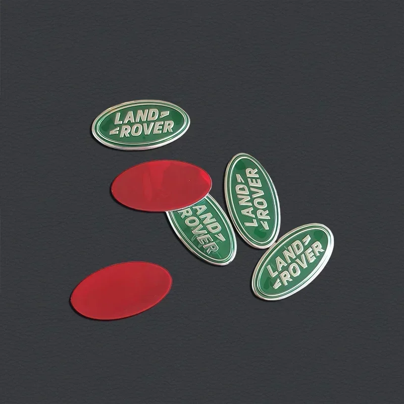 

Наклейка на автомобильный ключ с эмблемой из алюминия, 5 шт., для Land Rover Defender, Freelander, Discovery, Evoque, Range, SVR, Velar