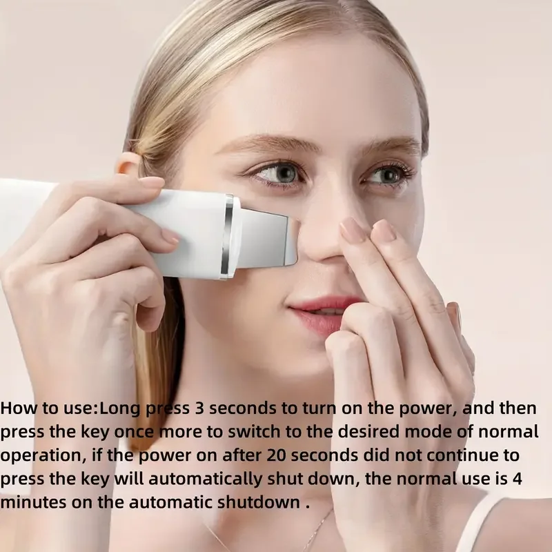 フェイシャルスクレーパー スキンクリーナー - 輝く肌のための毛穴クリーナーと黒ずみ除去ツール