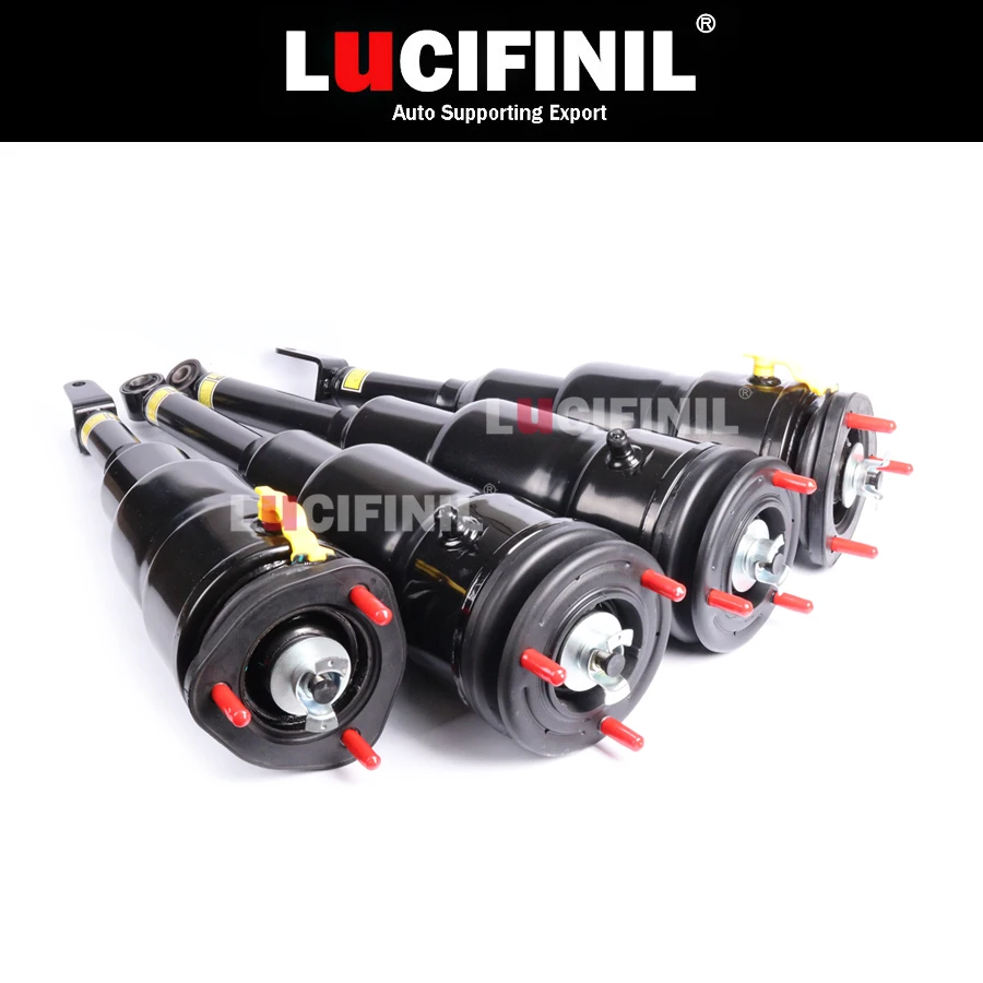 LuCIFINIL New 2007-2012 4x Front Rear Air Suspension Strut Shock Absorber Fit Lexus Toyota LS460 48010-50240 48010-50150