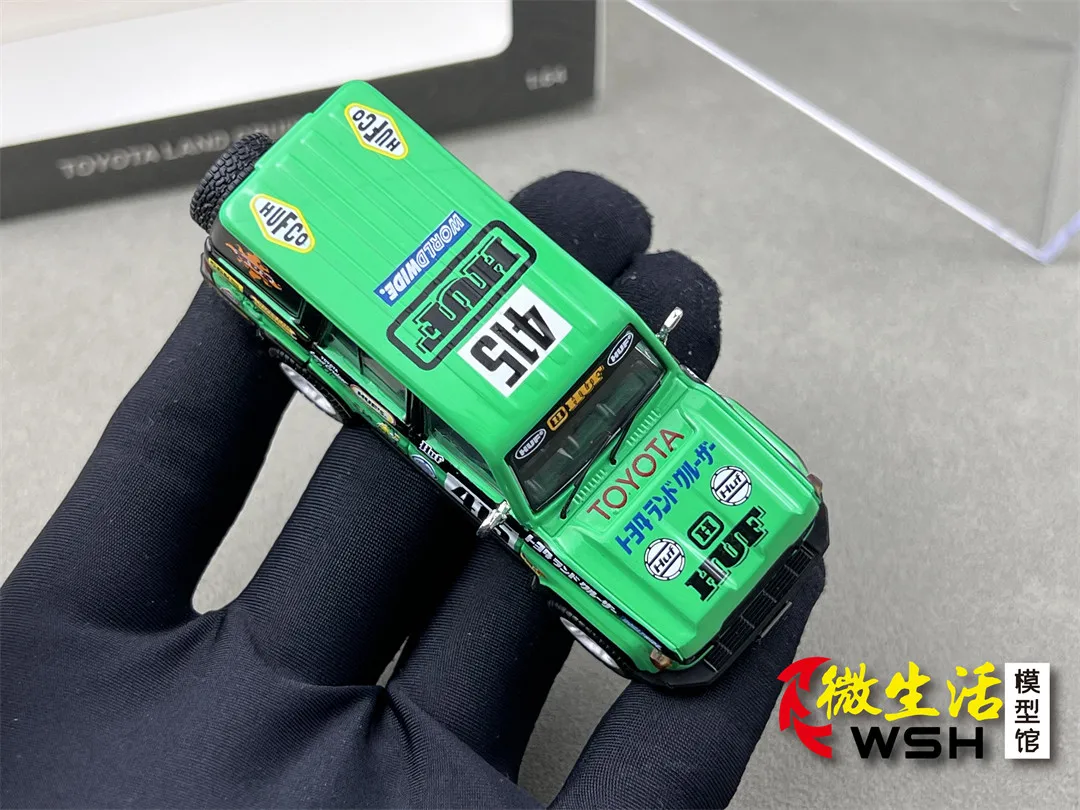 In stock 1:64 LC70 HUF Diecast Talk - Alloy replica car model, boy toy gift, room collection statue