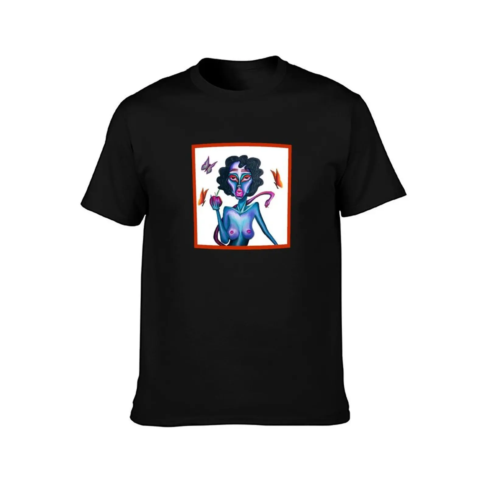 Glamorous Eve T-Shirt Abstract Pattern Print Top T-Shirt