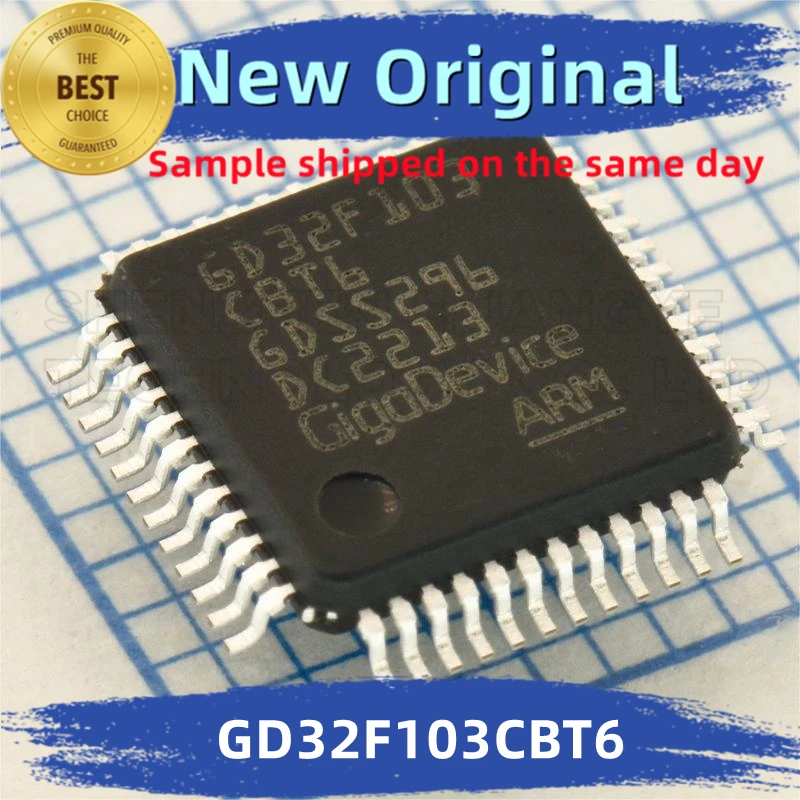 

10PCS/lot GD32F103CBT6 GD32F103C GD32F103 GigaDevice MCU Integrated Chip 100%New And Original BOM matching